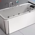 Bồn Tắm Massage Áp Tường Daros HT-51 1.68m
