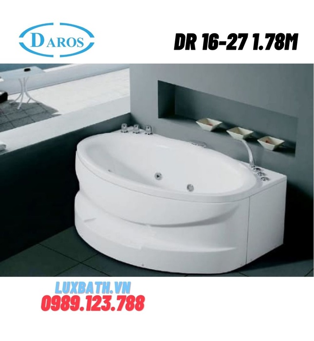 Bồn tắm massage Daros DR 16-27 1.78m  
