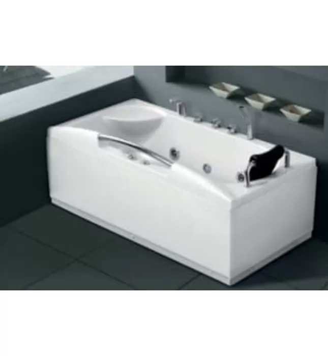Bồn Tắm Massage Áp Tường Daros DR 16-41 1.6m