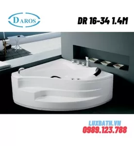 Bồn Tắm Góc Massage Daros DR 16-34 1.4m