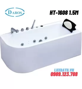 Bồn Tắm Massage Độc Lập Daros HT-1608 1.5m