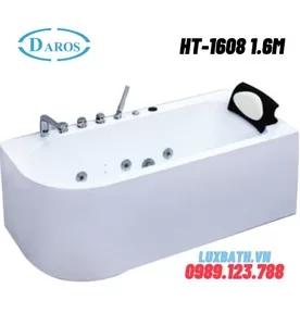 Bồn Tắm Massage Độc Lập Daros HT-1608 1.6m