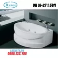 Bồn Tắm Massage Áp Tường Daros DR 16-27 1.6m