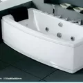 Bồn Tắm Massage Áp Tường Daros DR 16-28 1.5m