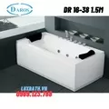 Bồn Tắm Massage Áp Tường Daros DR 16-38 1.5m