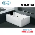 Bồn Tắm Massage Áp Tường Daros DR 16-39 1.4m