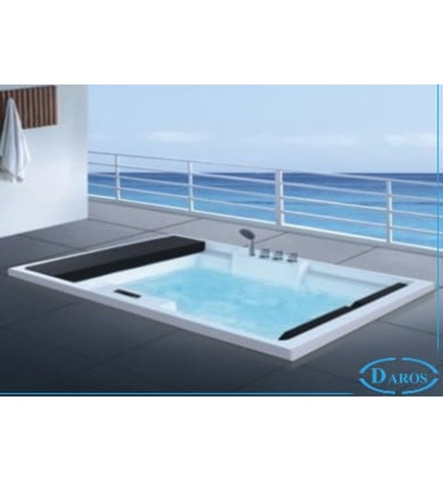 Bồn tắm massage âm sàn Daros HT-1016 1.85m