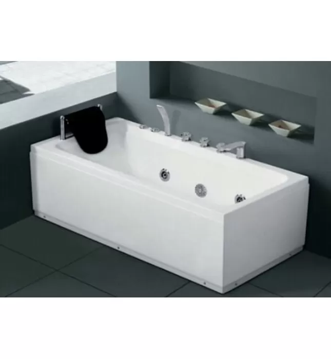 Bồn Tắm Massage Áp Tường Daros DR 16-40 1.4m