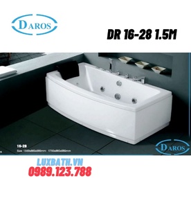 Bồn tắm massage Daros DR 16-28 1.5m 