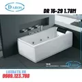 Bồn Tắm Massage Áp Tường Daros DR 16-29 1.8m