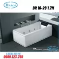Bồn Tắm Massage Áp Tường Daros DR 16-29 1.7m