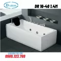 Bồn Tắm Massage Áp Tường Daros DR 16-40 1.4m