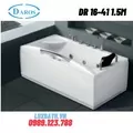 Bồn Tắm Massage Áp Tường Daros DR 16-41 1.5m