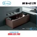 Bồn Tắm Massage Áp Tường Daros DR 16-43 1.7m