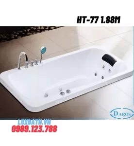Bồn Tắm Massage Âm Sàn Daros HT-77 1.88m