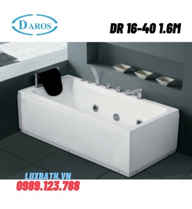 Bồn tắm massage Daros DR 16-40 1.6m