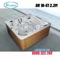 Bồn Tắm Jacuzzi Massage Độc Lập Daros DR 16-51 2.2m