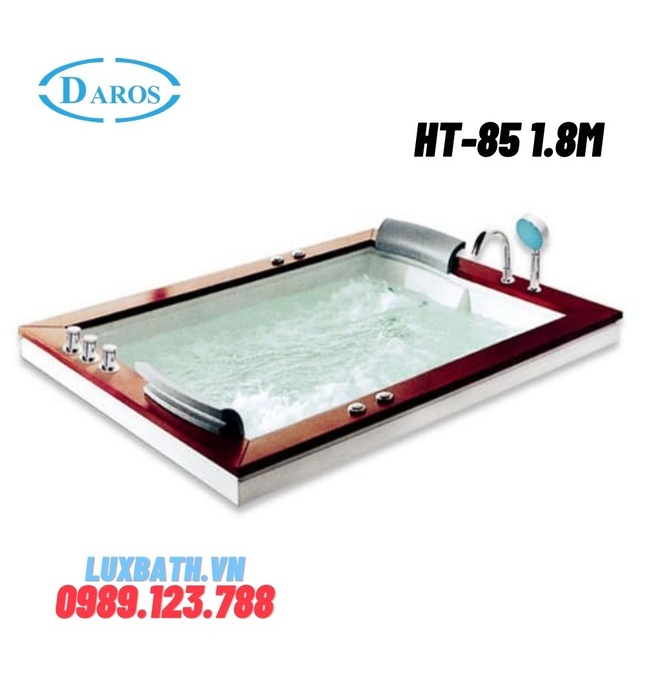 Bồn tắm massage âm sàn Daros HT-85 1.8m  
