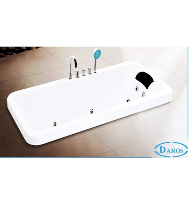 Bồn tắm massage âm sàn Daros HT-90 1.68m 
