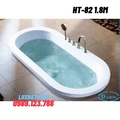 Bồn tắm massage âm sàn Daros HT-82 1.8m  