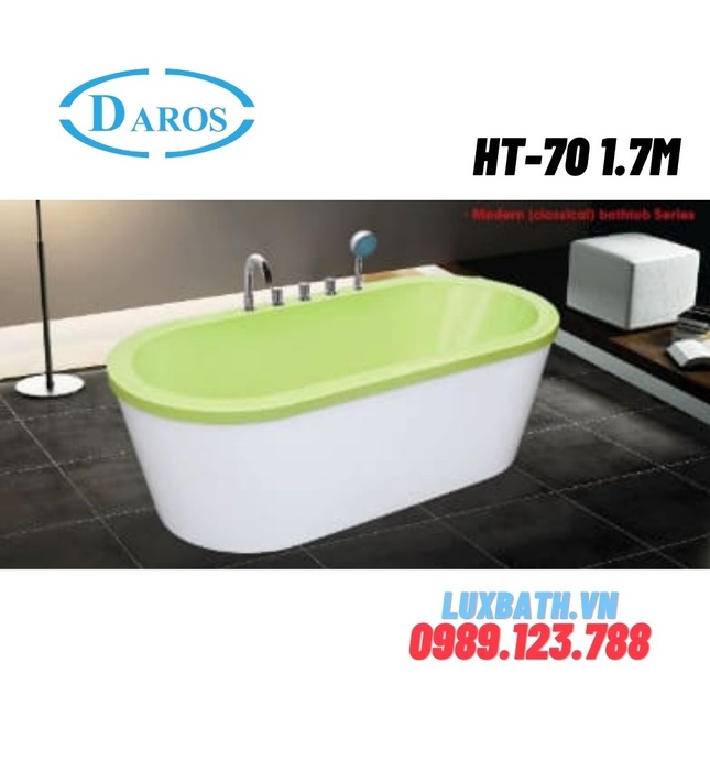 Bồn tắm nghệ thuật Daros HT-70 1.7m 