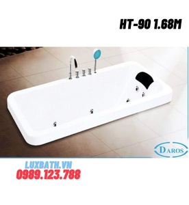 Bồn tắm massage âm sàn Daros HT-90 1.68m 