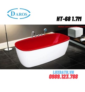 Bồn tắm nghệ thuật Daros HT-68 1.7m 