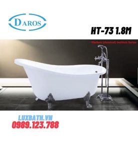 Bồn tắm độc lập nghệ thuật Daros HT-73 1.8m 