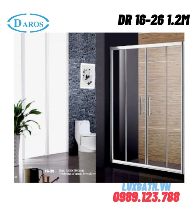 Khay tắm đứng Daros DR 16-26 1.2m