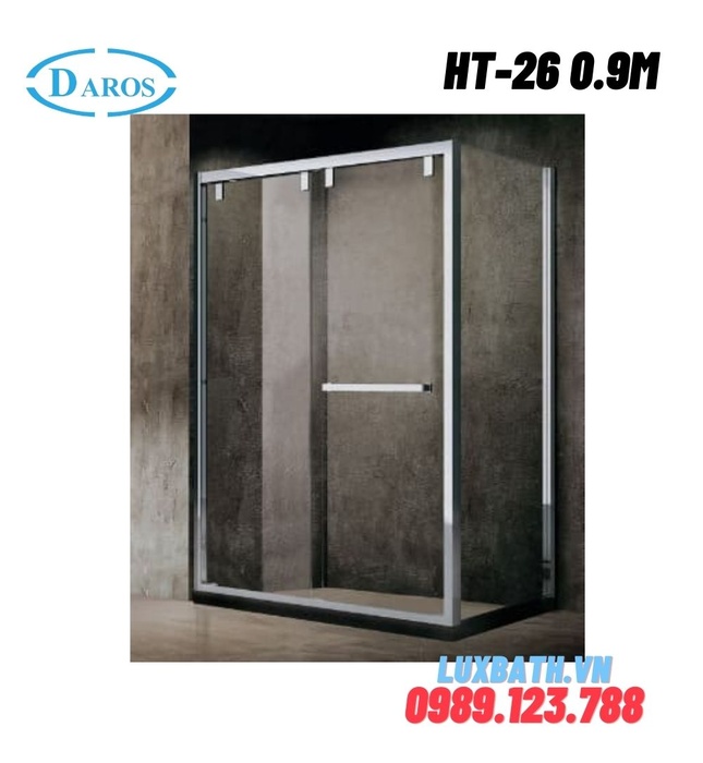 Vách kính tắm Daros HT-26 0.9m