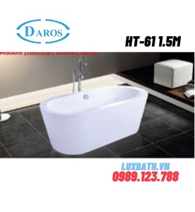 Bồn tắm nghệ thuật Daros HT-61 1.5m