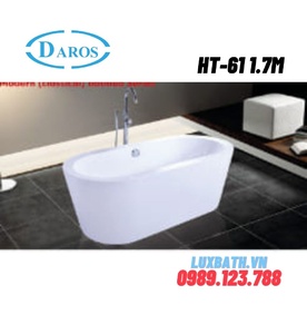 Bồn tắm nghệ thuật Daros HT-61 1.7m