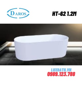 Bồn tắm nghệ thuật Daros HT-62 1.2m