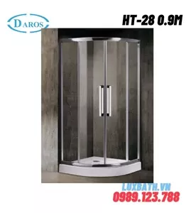 Cabin tắm kính Daros HT-28 0.9m 
