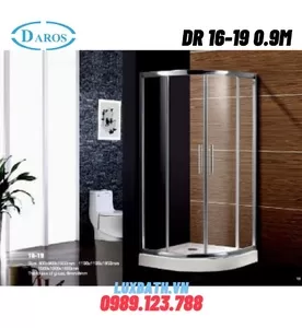Cabin tắm đứng Daros DR 16-19 0.9m