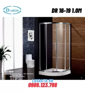 Cabin tắm đứng Daros DR 16-19 1.0m