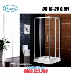 Cabin tắm đứng Daros DR 16-20 0.9m