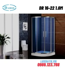 Cabin tắm đứng Daros DR 16-22 1.0m