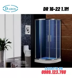 Cabin tắm đứng Daros DR 16-22 1.1m 