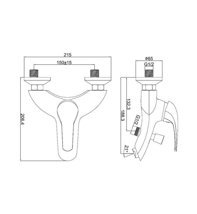 Sen tắm nóng lạnh Clara JOB CF-14403