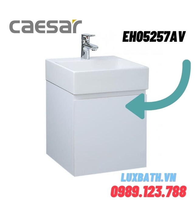Tủ Treo Phòng Tắm CAESAR EH05257AV màu trắng 