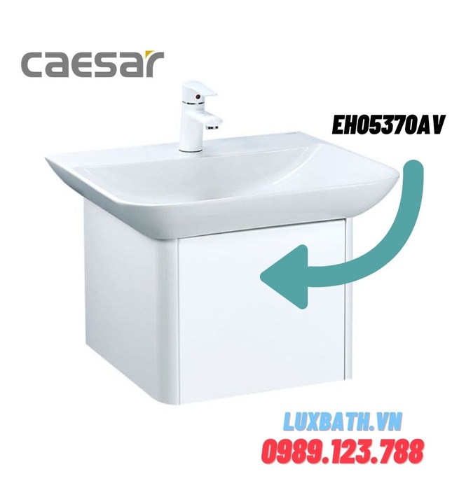 Tủ Treo Phòng Tắm CAESAR EH05370AV màu trắng 