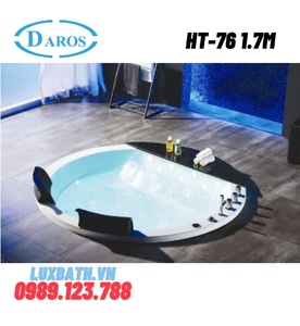 Bồn tắm massage âm sàn Daros HT-76 1.7m 