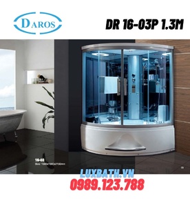 Phòng xông hơi ướt Daros DR 16-03P 1.3m 