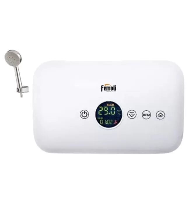 Máy Nước Nóng Ferroli RITA FS-4.5DE (Trực Tiếp, Không Bơm, Có Tay Sen)