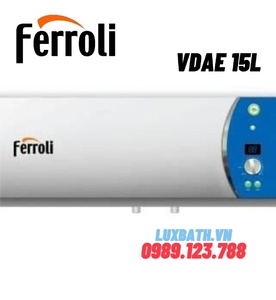 Bình Nước Nóng Ferroli Verdi Ae 15L Ngang VDAE 15L