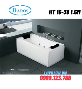 Bồn tắm massage Daros HT 16-38 1.5m 