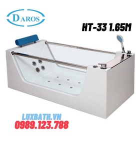 Bồn tắm massage Daros HT-33 1.65m