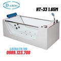 Bồn tắm massage Daros HT-33 1.65m