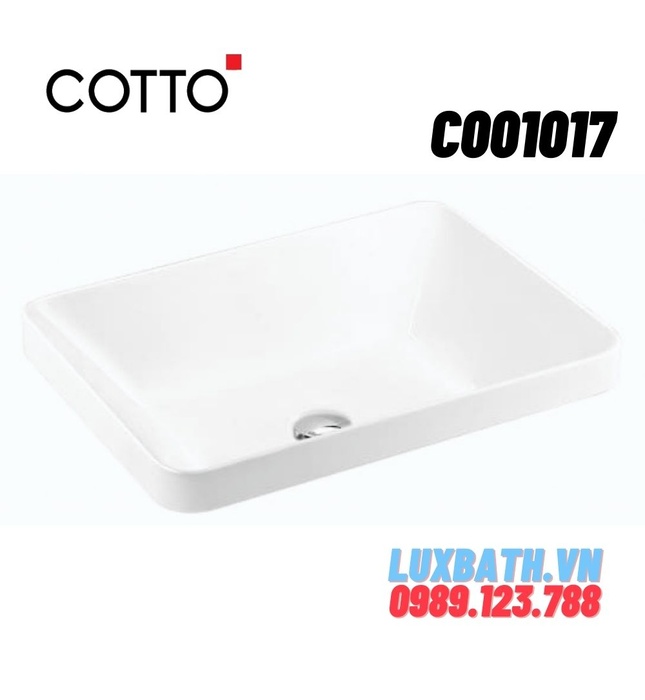 Chậu Rửa Lavabo COTTO C001017 Bán Dương Simply Modis